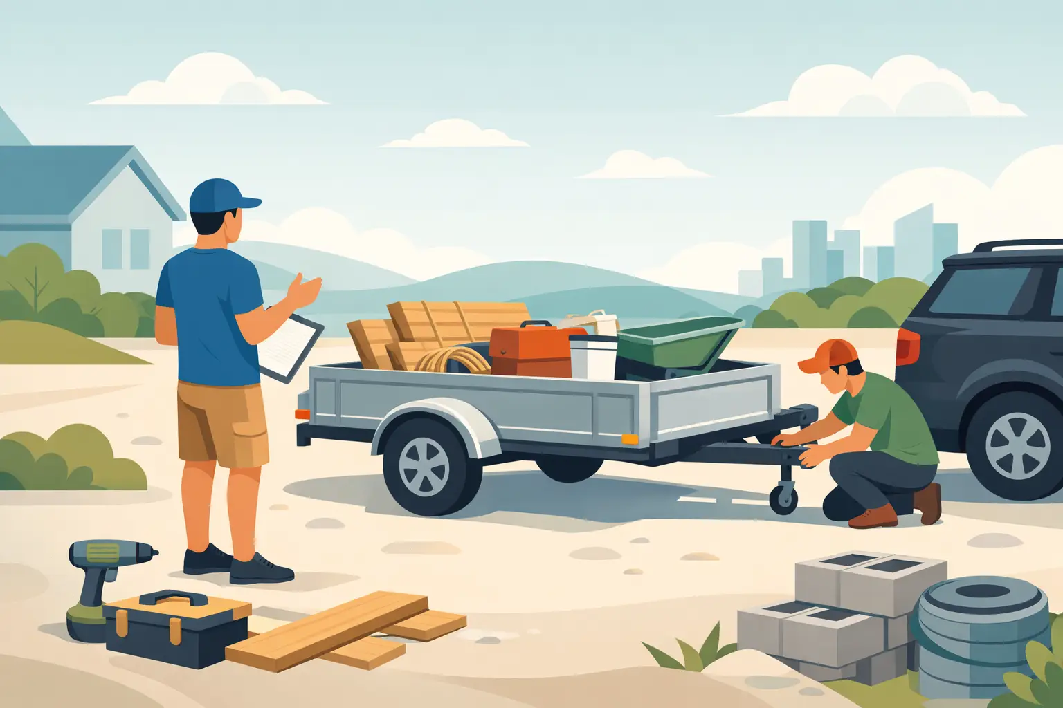 Trailer Hire for DIY Projects Made Simple