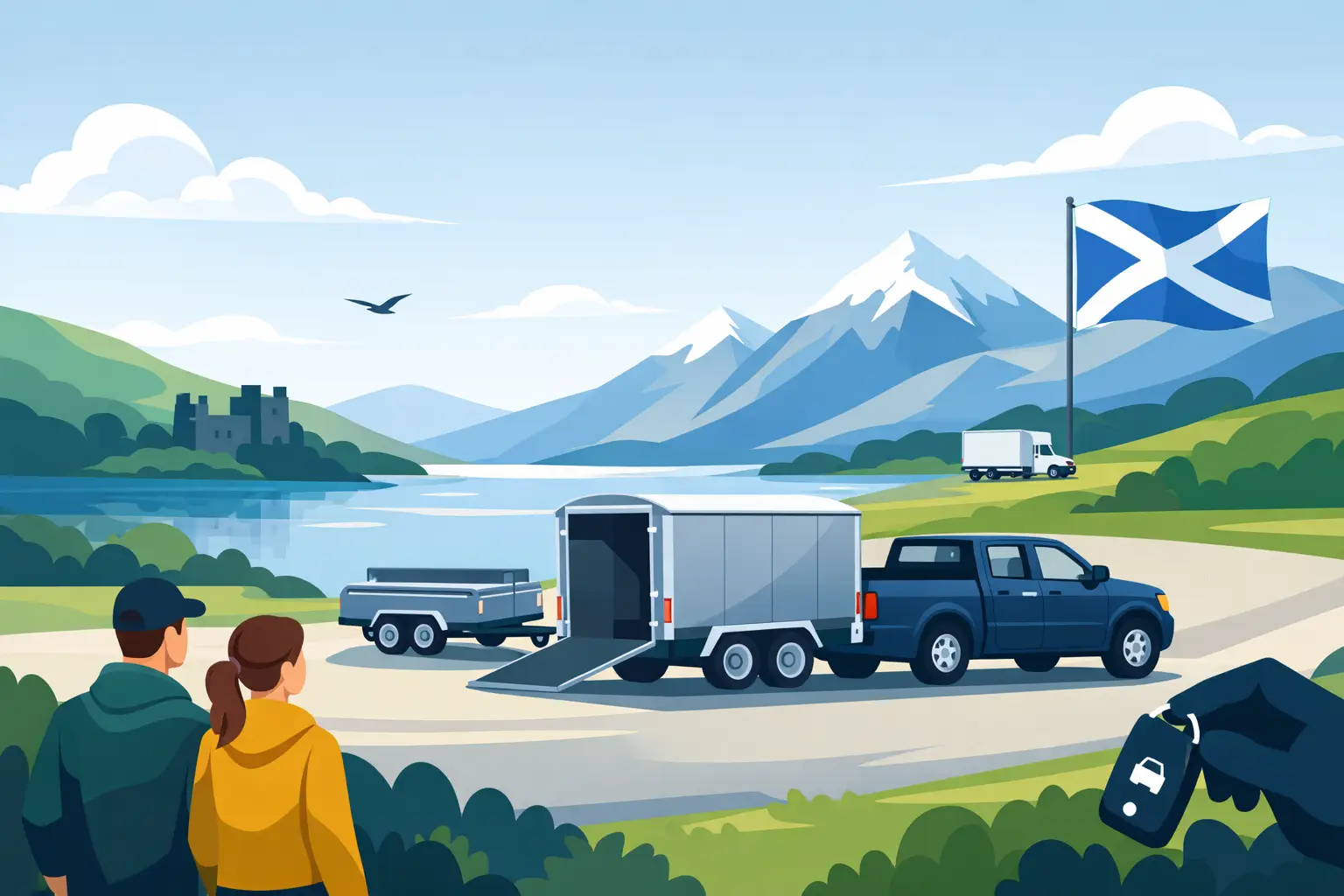 Trailer Hire Scotland Made Simple