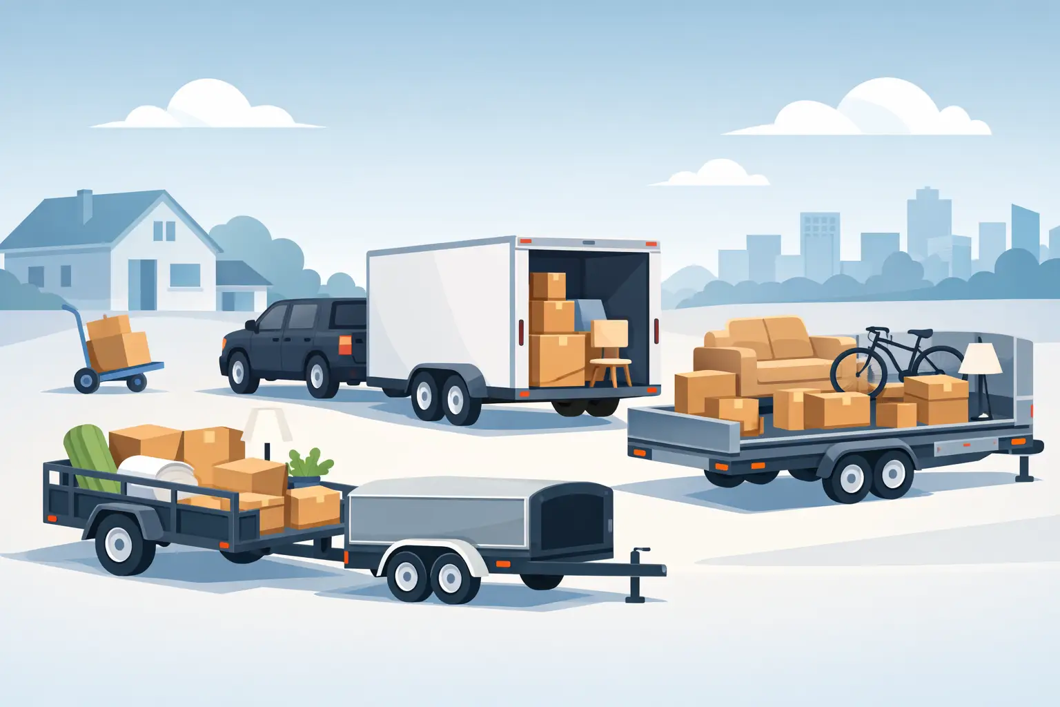 Best Trailer for House Move: What to Hire