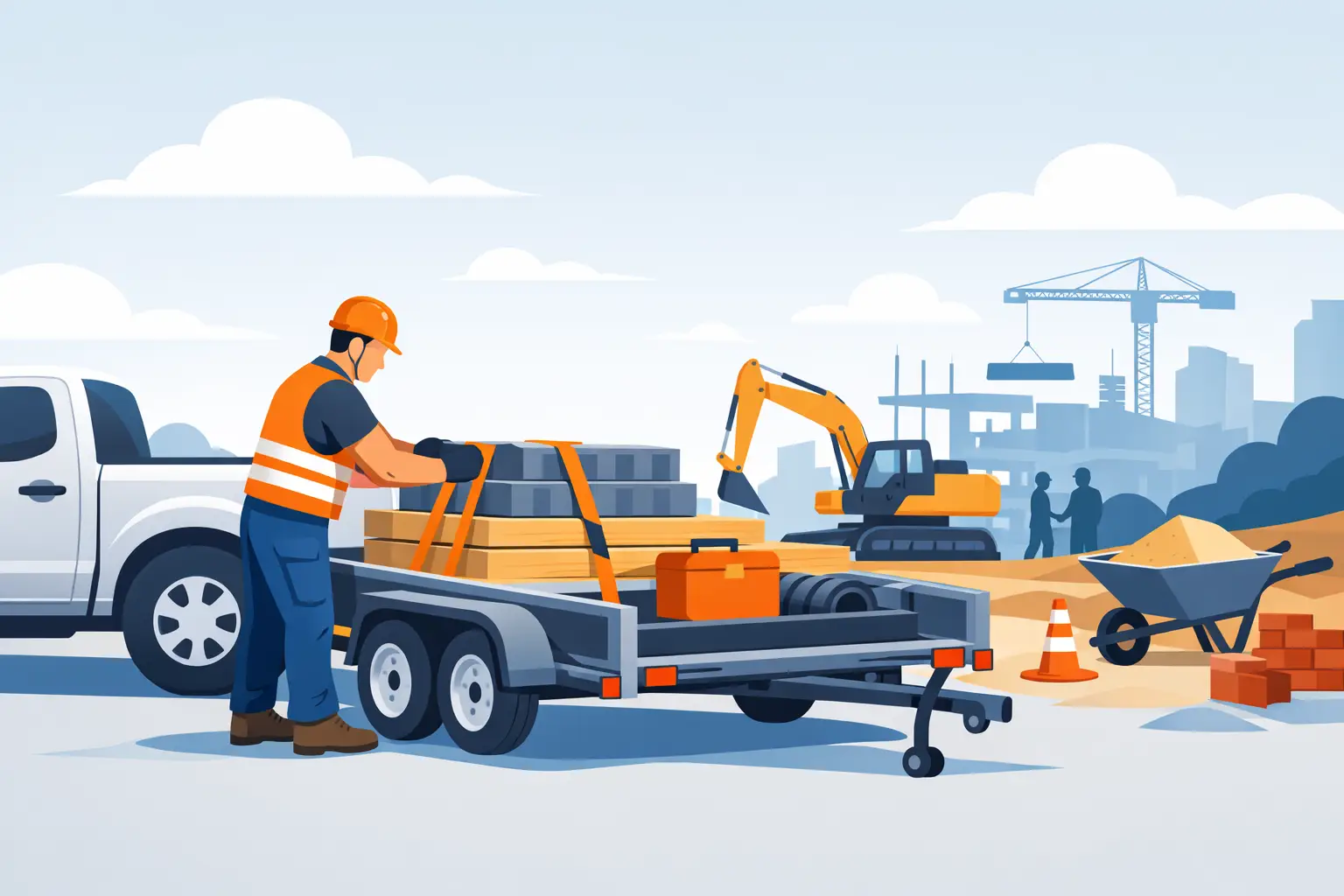 Trailer Hire for Builders That Keeps Jobs Moving