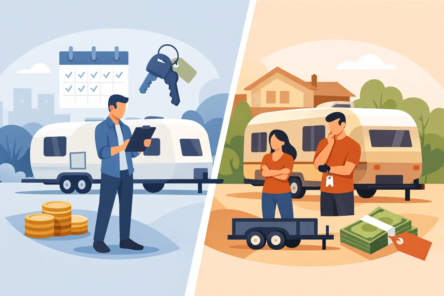 Why Rent Instead of Buying a Trailer?