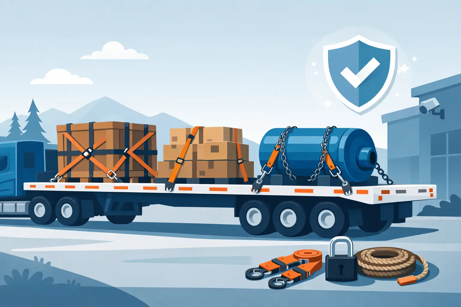 How to Secure Trailer Cargo Properly